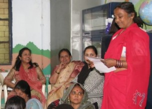 The center is providing support to vulnerable grups of women.